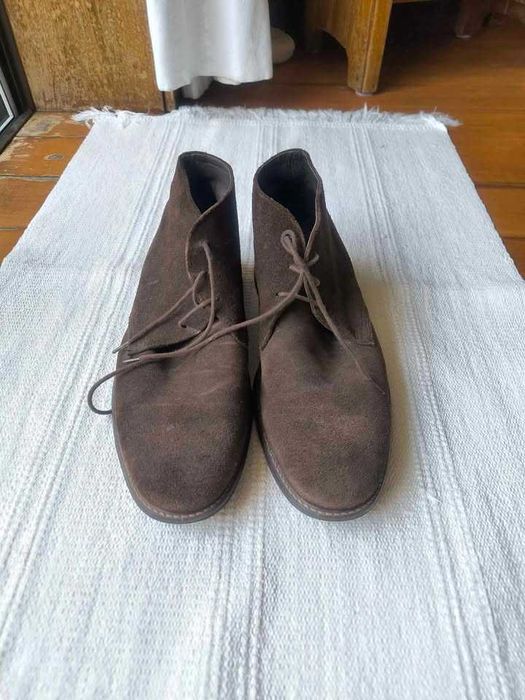 Sapatos camurça homem