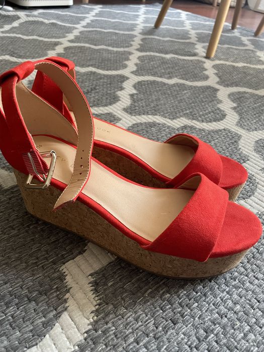 Buty sandaly New Look czerwone