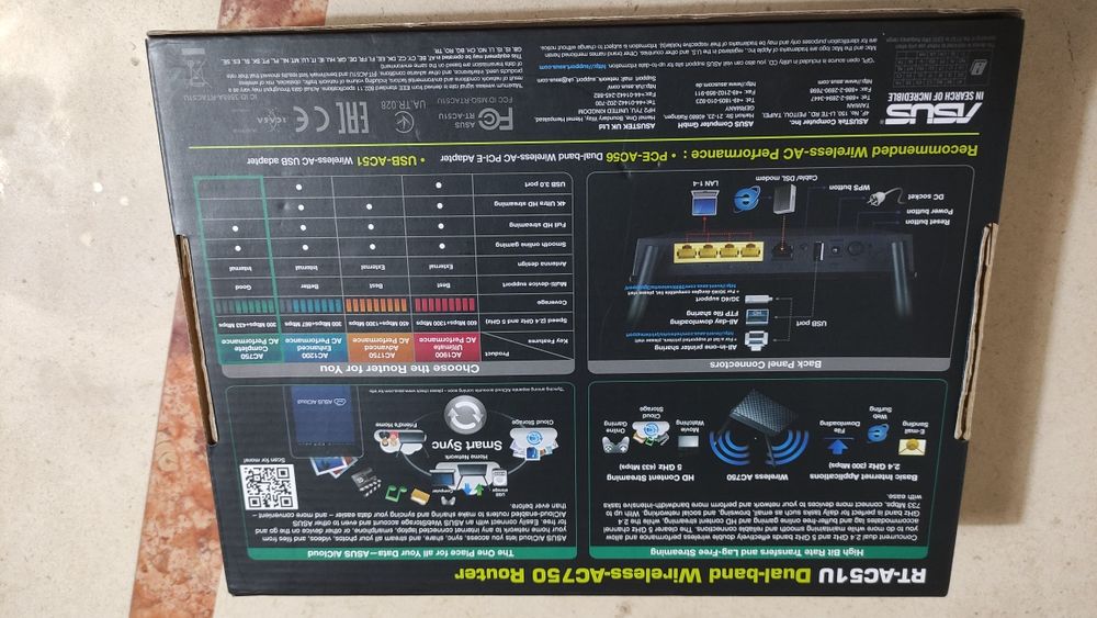 Router Asus RT-AC51U AC750