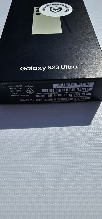 NOWY Samsung S23 ultra 512GB 12gb Cream, Wawa