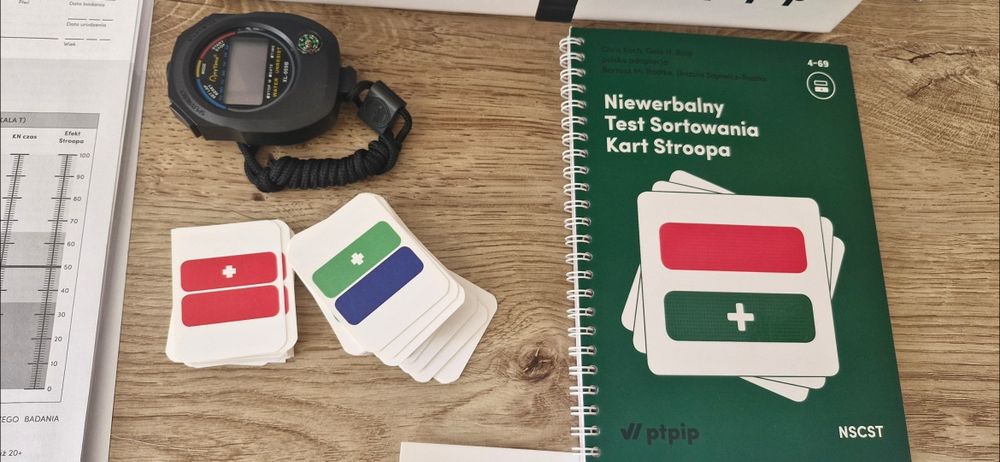 Niewerbalny Test Sortowania Kart Stroopa