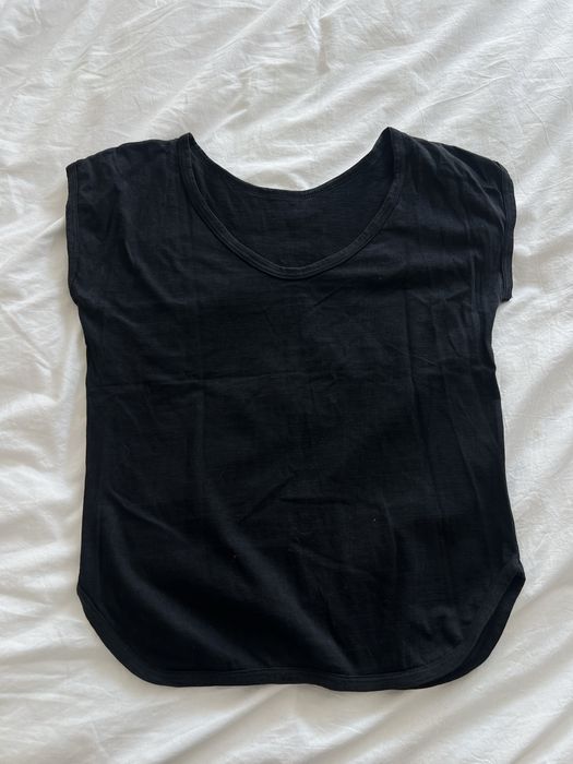 Czarna koszulka bluzka t-shirt S vintage y2k basic