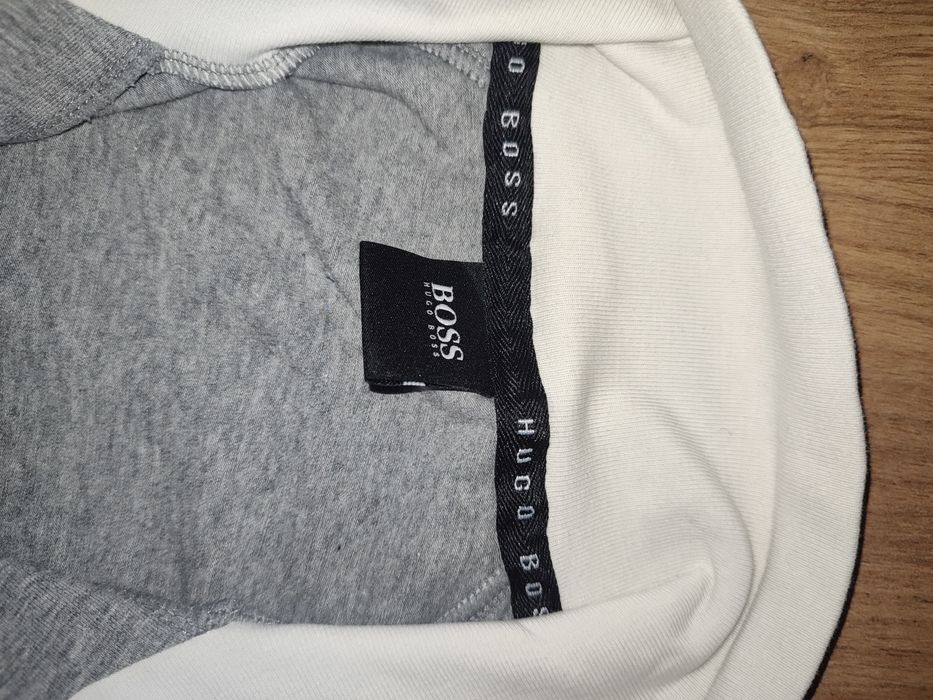 Bluza rozsuwana ze stójką sportowa Hugo Boss