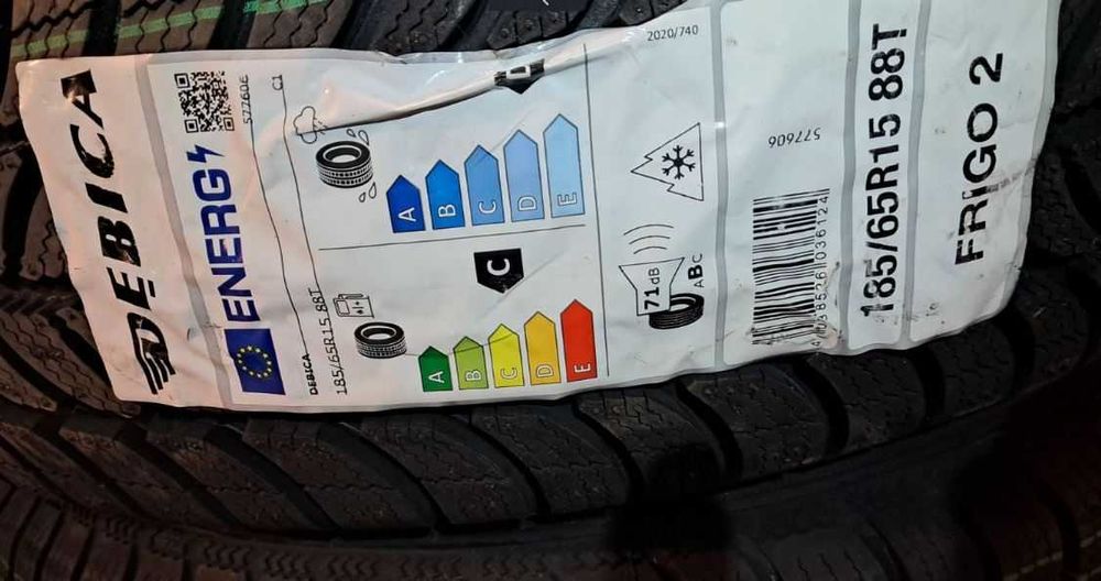 Нові шини Debica Frigo 2 185/65/R15  88T ЗИМА