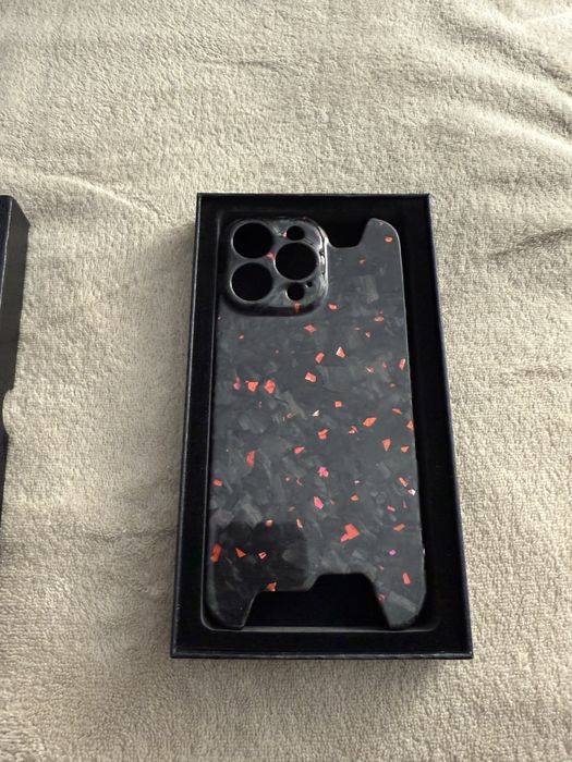 Capa nova, carbono verdadeiro Iphone 16 Pro Max