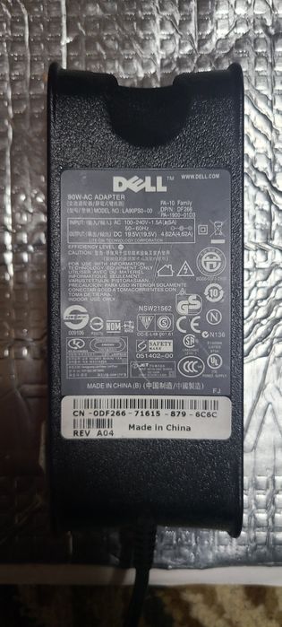 Продам блок живлення ноутбука dell, hp, Fujitsu 95 90,65,45 Вт. Оригін