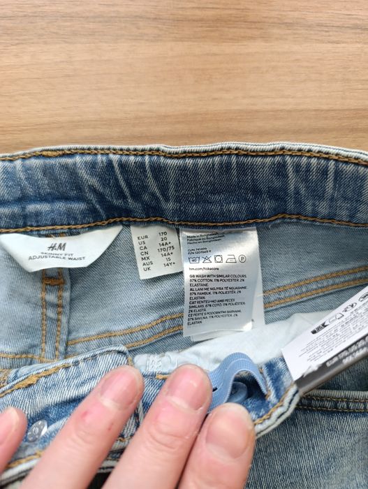Джинсы H&M  рост 165-170