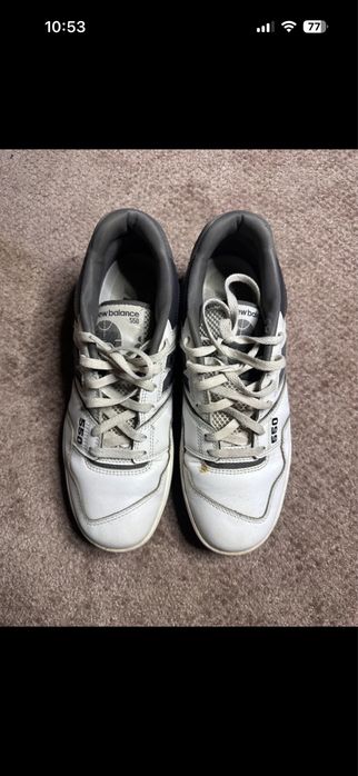 Buty Sneakersy New Balance 550 44.5 Og white