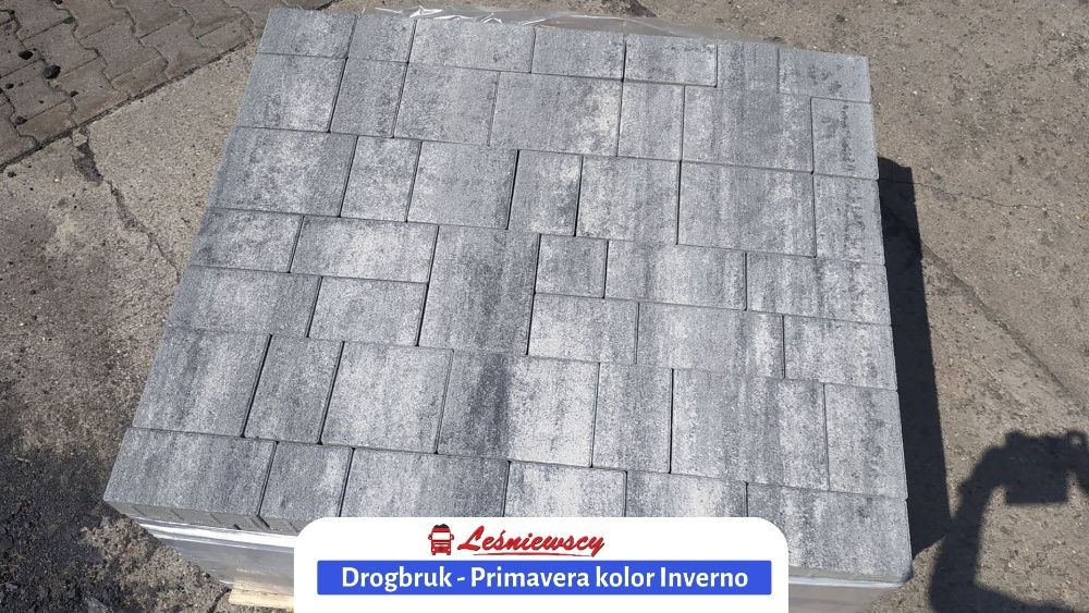 Kostka brukowa na podjazd/taras/schody Drogbruk-PRIMAVERA-Inverno HDS