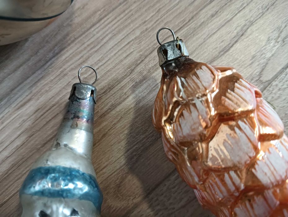 Bombki choinkowe zestaw stare świąteczne