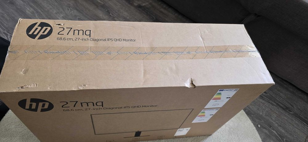 HP Monitor 27mq - 27" QHD (2560x1440) - 60Hz - NOVO, ainda na caixa
