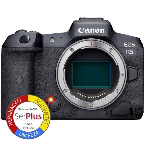 Canon R5 Corpo + Punho