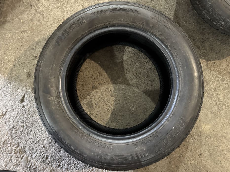 Шини ROTEX 205/60R15 Резина колеса 2010р 5.5mm Два 4.9mm