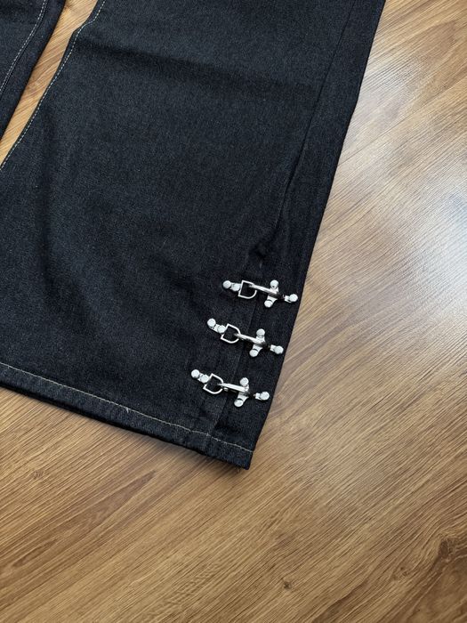 Архівні джиниси буткат кльош Opium flared jeans balenciaga racer drip