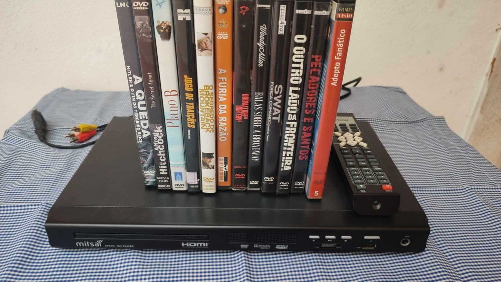 Leitor de DVD+ Filmes
