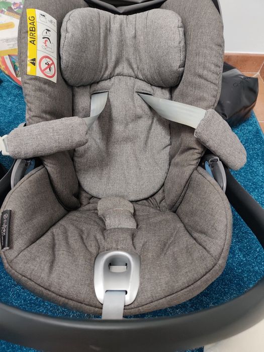Ovo Cybex Platinium + carrinho Quinny Mood ·