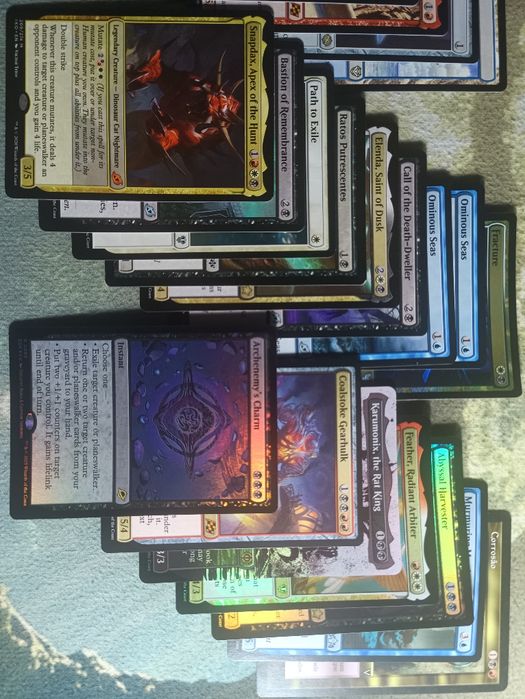 Lote de 80 cartas Magic the Gathering (MTG)  raras, míticas