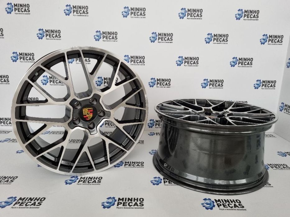 Jantes Porsche Macan RS Spyder em 20 GunMetal Polido