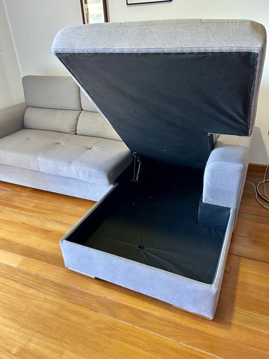 Sofá-cama de casal ( c/ chaise longue)