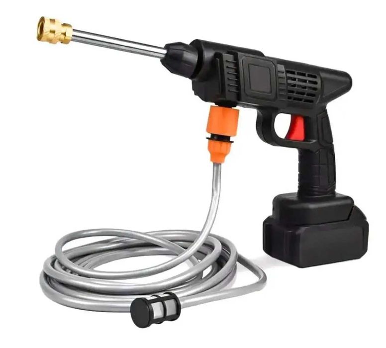 Аккумуляторная портативная мойка высокого давления  с 2 аккумуляторами