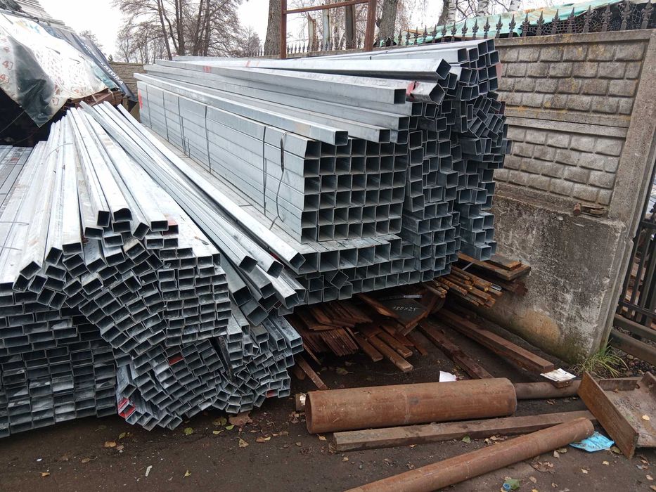 Profil ocynk 80/40/2 i 3 mm profile zamknięte OCYNK 6 m