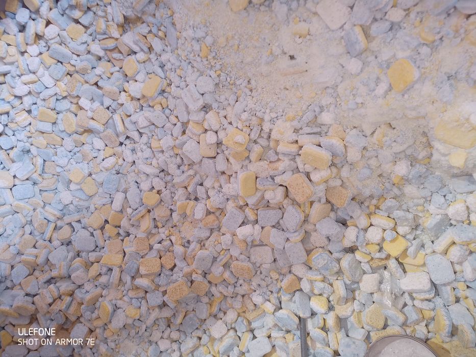 5 кг Таблетки для посудомийки all in 1 без плівки побиті категорії С