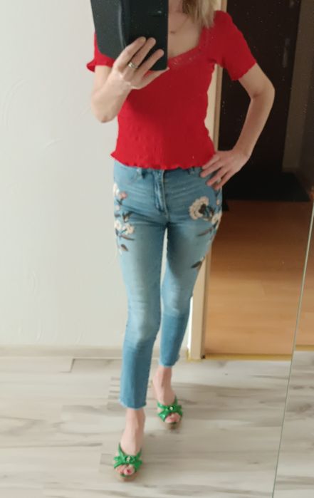 Spodnie jeansowe damskie rozmiar 34 marki Abercrombie &Fitch