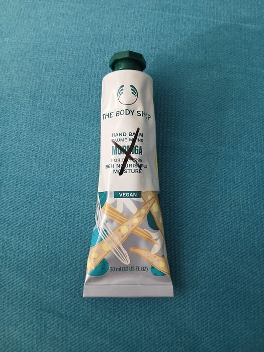 The Body Shop moringa nawilżający krem/balsam do rąk 30 ml