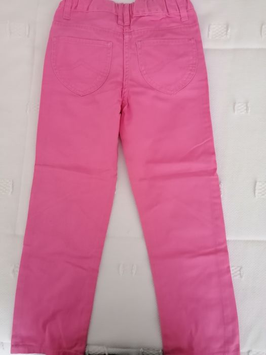 Calça de sarja de menina