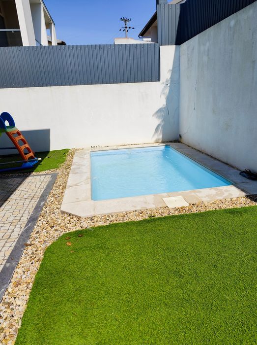 Piscina  de fibra