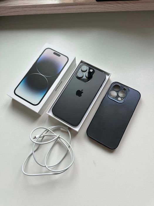 Apple iPhone 14 Pro 6 GB / 256 GB 5G czarny ESIM / USA / GWARANCJA