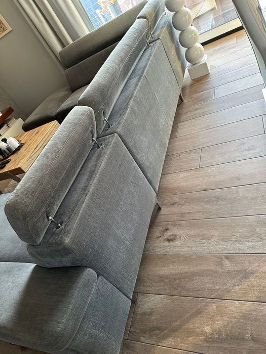 Kanapa U z funkcja spania.