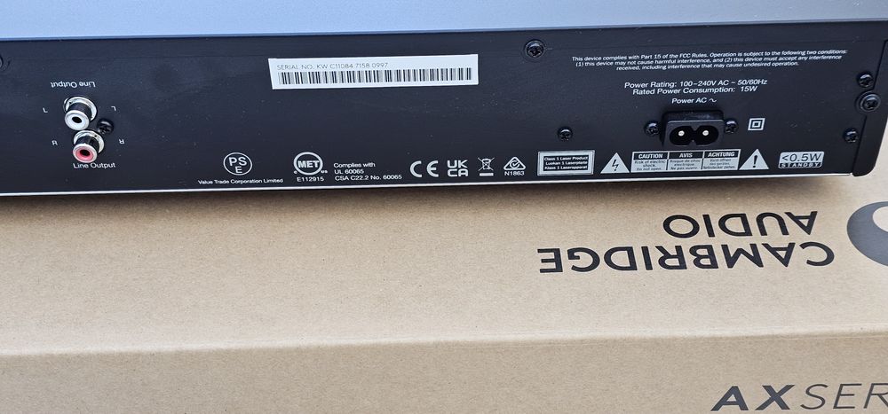 Cambridge AX C25 Leitor CD como novo.