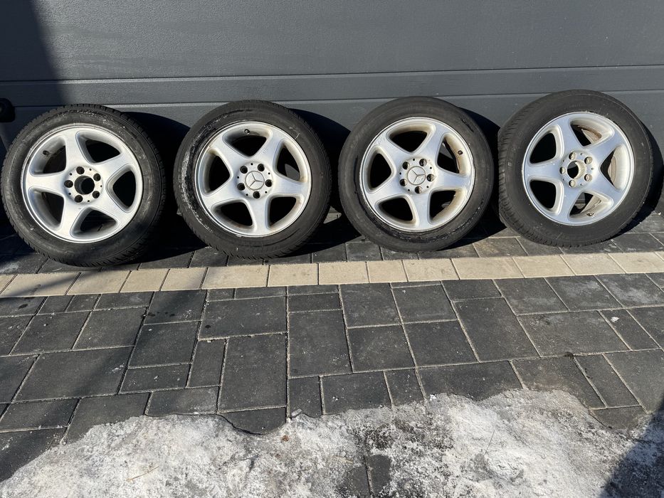 Продам титанові диски до мерседес w210:w211;w203;w124:R16 з резиною
