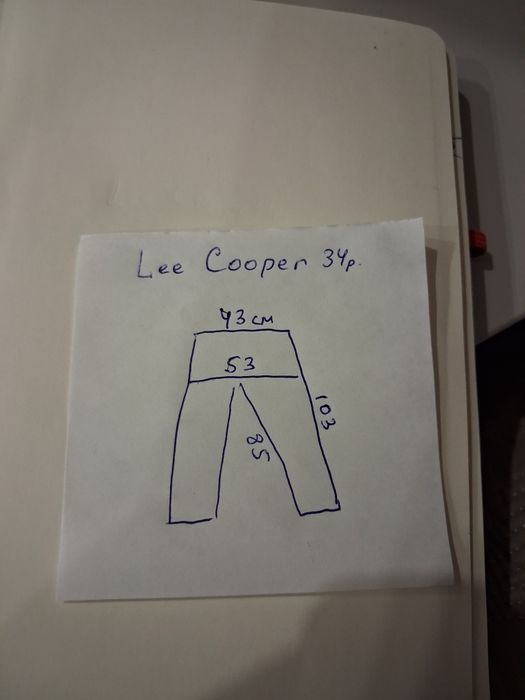 Штани робочі Lee Cooper 33-34р нові