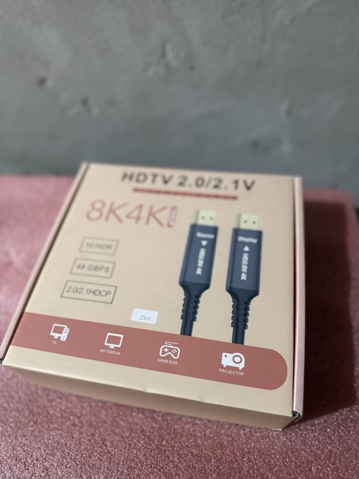 Оптичний кабель hdmi hdmi , 25 метрів