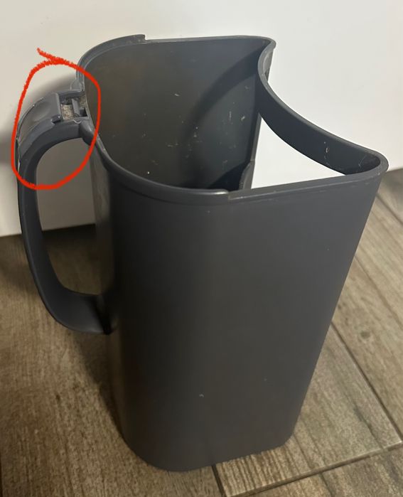 Чаша, бокс для збору жмиху від соковижималки TM Kenwood JE 850