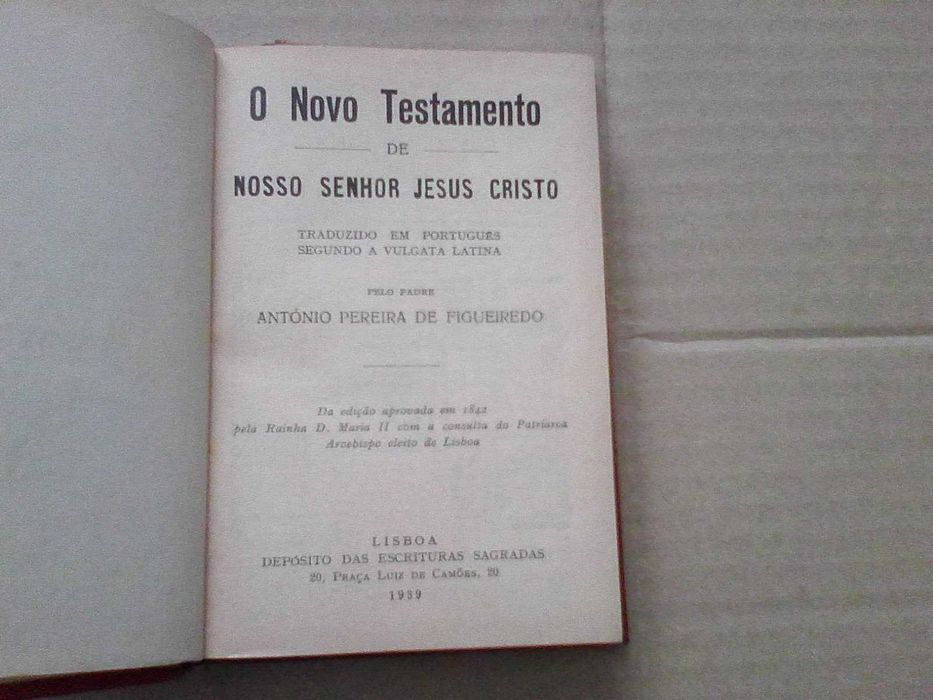 O Novo Testamento de Nosso Senhor Jesus Cristo