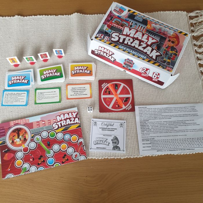 Gra planszowa Mały Strażak