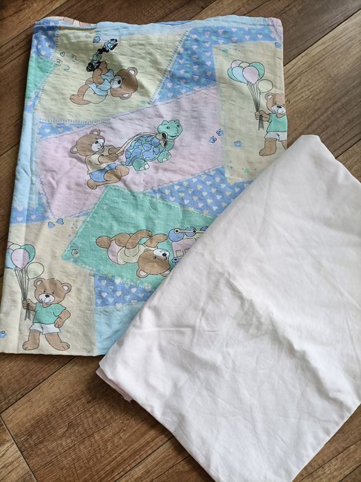Kołdra niemowlęca i prześcieradła