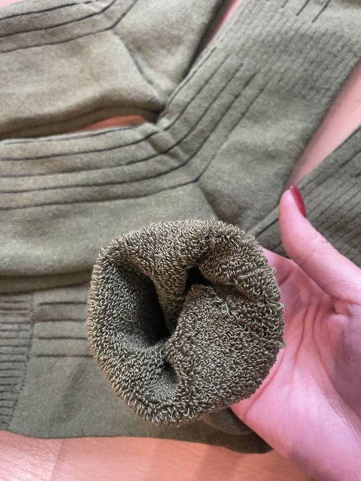 Тактичні зимові шкарпетки олива ЗСУ 41-44р шкарпетки військові теплі