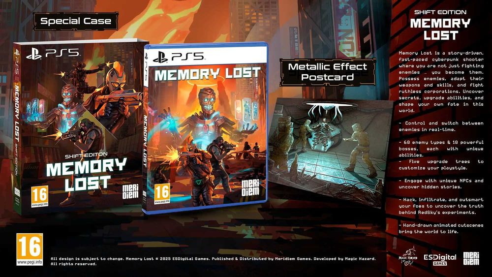 Memory Lost Shift Edition PS5 PL