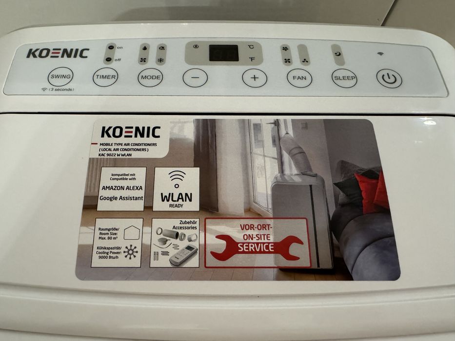 Klimatyzator KOENIC KAC 9022 W WLAN Air Conditioner