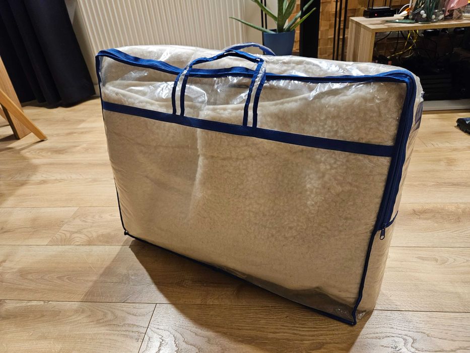 Kołdra z wełny merino REMIES – ciepła, naturalna 140x200