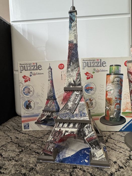 Puzzle 3D Flag edition