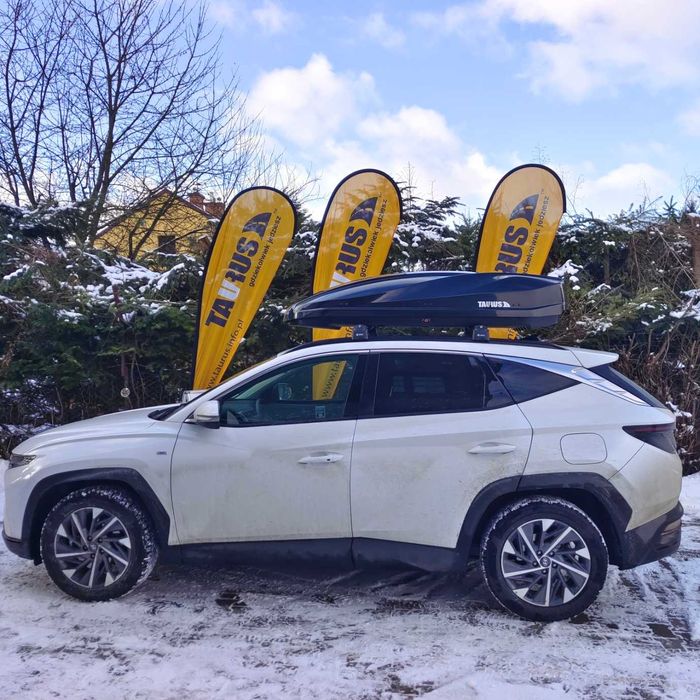 Box dachowy Taurus Strike 480 Czarny połysk fv gw wysyłka gratis