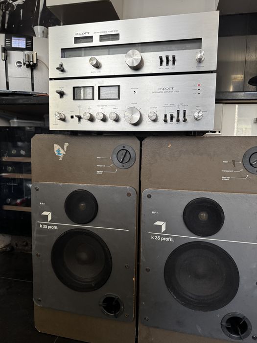 Scott Amplifer 440A+Scott Tuner 570 T