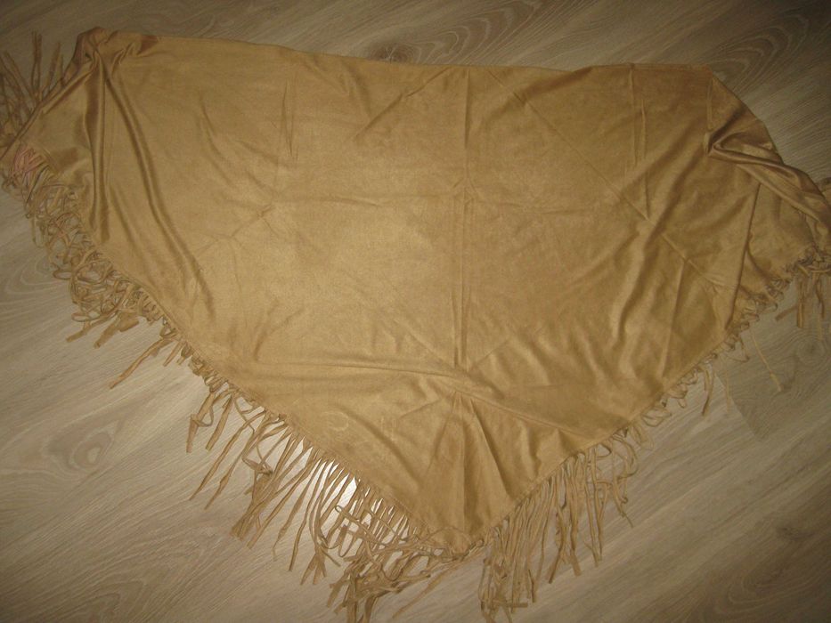 Chusta damska boho frędzle uniwersalna