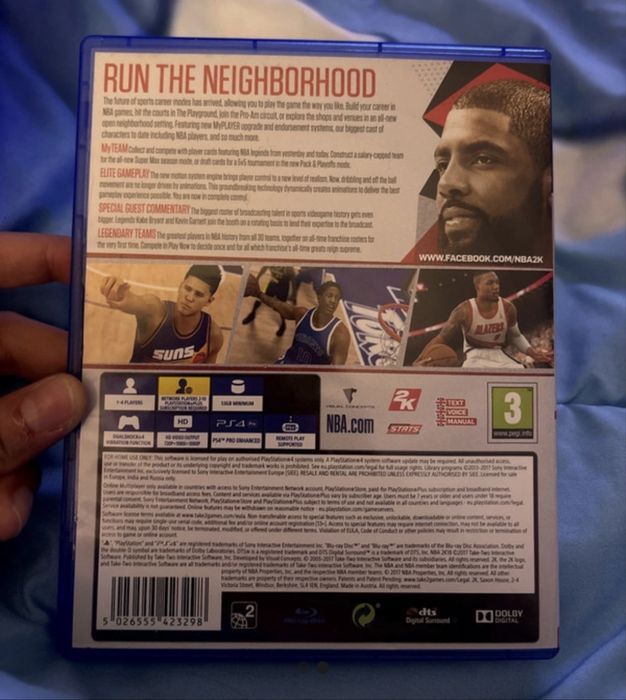 Jogo Novo NBA 2K18