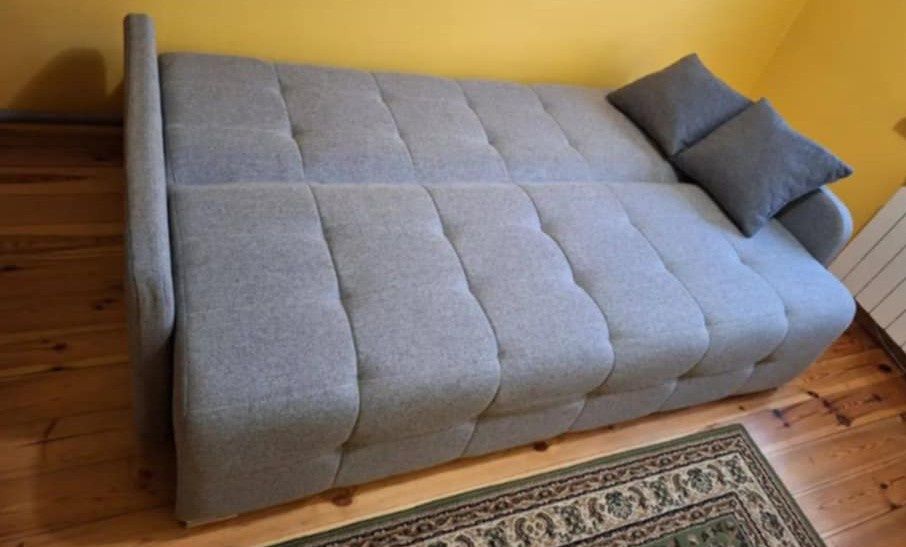 Szara  wersalka stan idealny